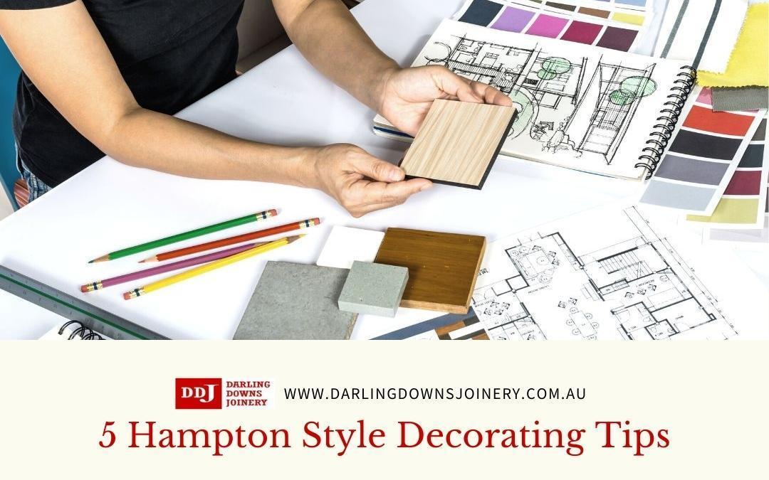 5 Hampton Style Decorating Tips