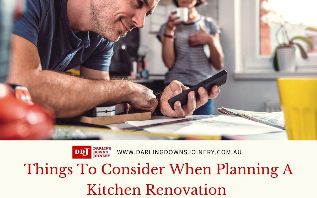 5 Things To Consider When Planning A Kitchen Renovation