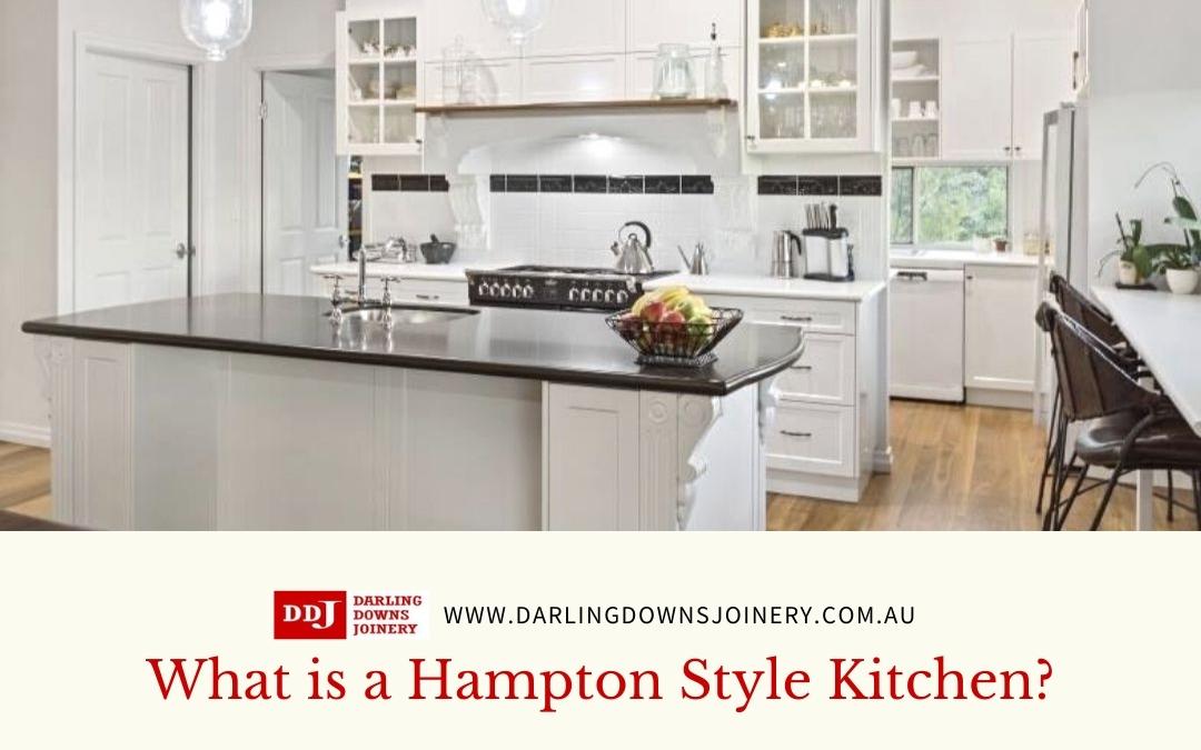 What is a Hampton Style Kitchen?