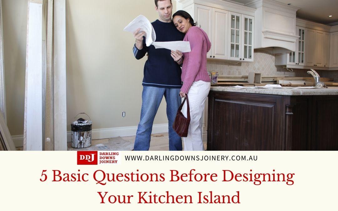 5 Basic Questions Before Designing your Kitchen Island