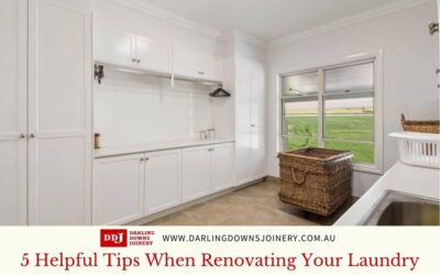 5 Helpful Tips When Renovating Your Laundry
